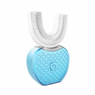 美國 V-WHITE 全自動牙齒清潔 免提電動 (淺藍色)