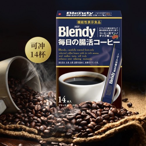AGF - Blendy即沖每日腸活咖啡 14條盒裝