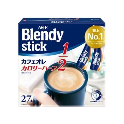 AGF - Blendy低卡拿鐵咖啡歐蕾 27包盒裝