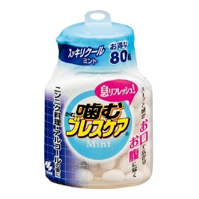 小林製藥Breath Care口氣芳香糖(清爽薄荷)80粒