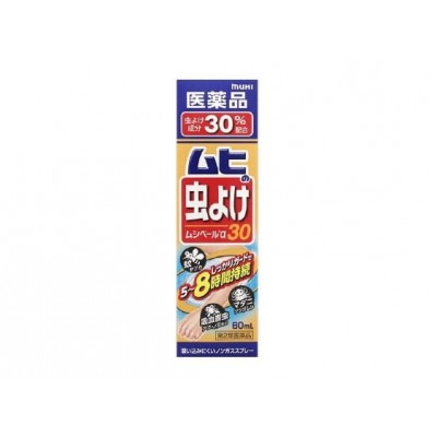 MUHI 無比防蟲液α30(60ml)