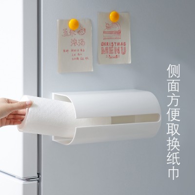 日本製like-it免打孔紙巾盒 (廚房、洗手間均適用)