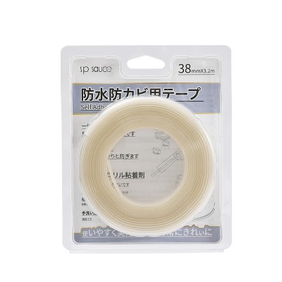 日本SP SAUCE廚房浴室透明防水防霉貼 (3.8cm x3.2m)