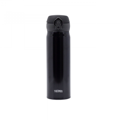 THERMOS 500毫升真空保溫瓶 (午夜黑) 超輕