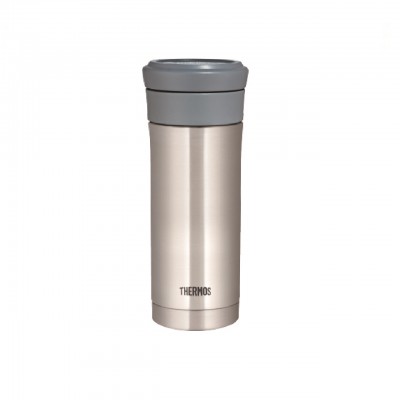 THERMOS 500毫升真空茶隔保溫瓶 (銀色) 連茶隔