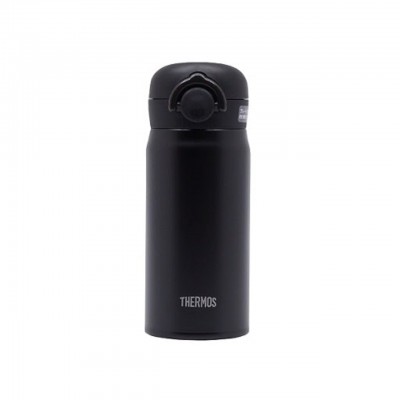 THERMOS 350毫升真空保溫瓶 (啞黑) 超輕