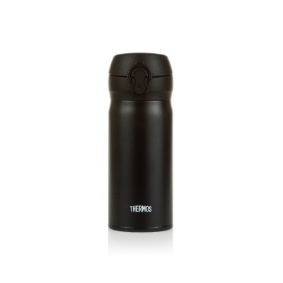 THERMOS 350毫升真空保溫瓶 (啞黑) 超輕