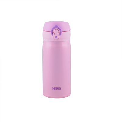 THERMOS 350毫升真空保溫瓶 (粉紫) 超輕