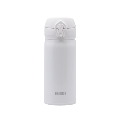 THERMOS 350毫升真空保溫瓶 (白色) 超輕