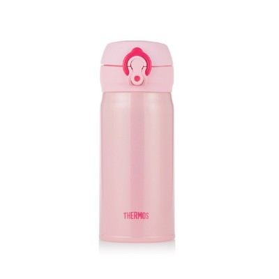 THERMOS 350毫升真空保溫瓶 (粉紅) 超輕