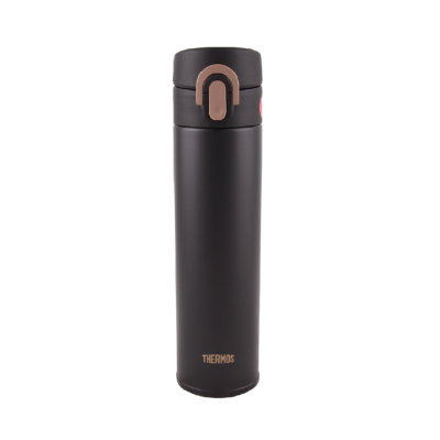 THERMOS 400毫升真空保溫瓶 (黑色) 超輕