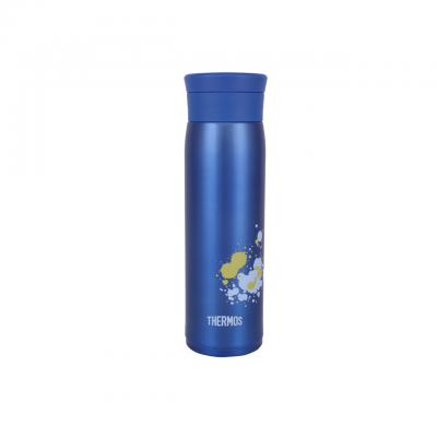 THERMOS 600毫升真空保溫瓶 (藍色)