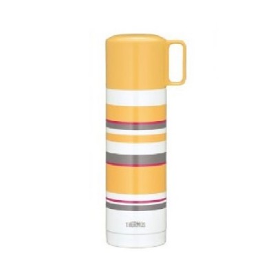 THERMOS 500毫升真空保溫瓶 (黃色)