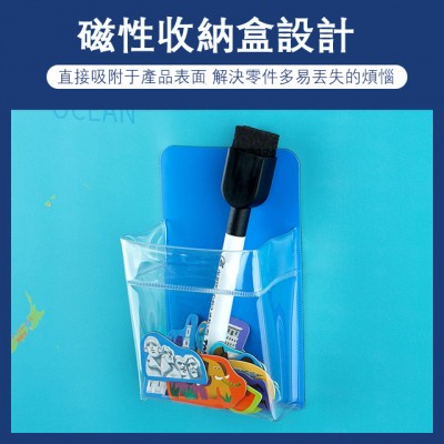 TOI - 可畫可擦益智世界地圖磁力拼圖牆貼 (3歲+)